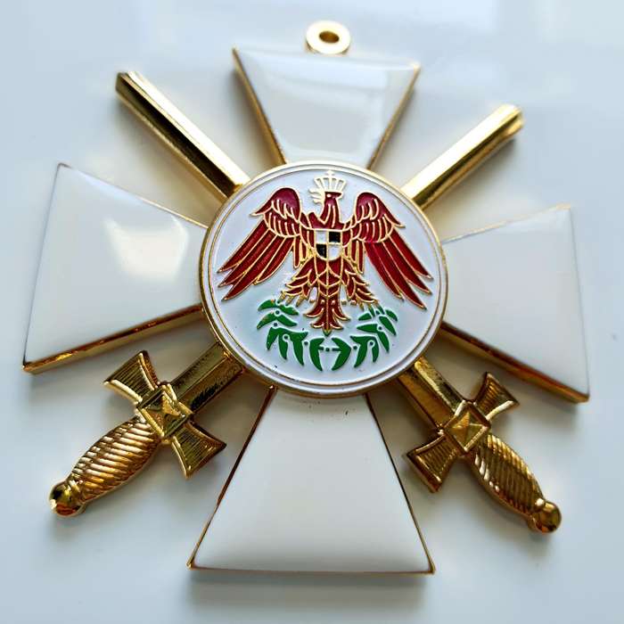 GÖDE Prussia Red Eagle Order  Cross 2nd Class with Swords - Ltd. Edition
