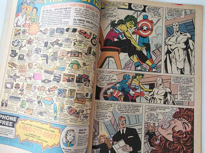 VINTAGE COMIC - MARVEL AVENGERS - 5 DIFFERENT AVAILABLE - TOP CONDITION
