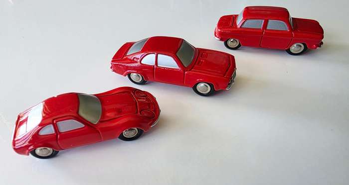 SCHUCO PICCOLO SET 2002 - LIMITED EDITION IN WOODEN DISPLAY BOX - RARE COLLECTOR'S ITEM!