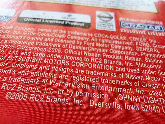 2005 JOHNNY LIGHTENING  COCA-COLA HOLIDAY AUTOMENTS  1960 FORD STATION WAGON