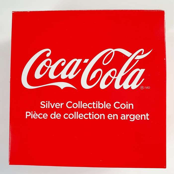 2018 6g Fiji Coca-Cola Global Edition Coin - Bottle Cap .999 Silver