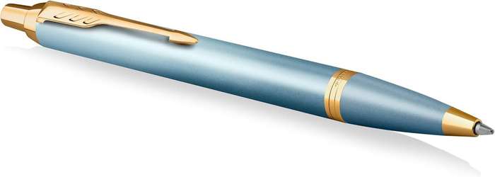 PARKER IM RITUAL BALLPOINT PEN M NIB  GREEN GT - BLUE INK