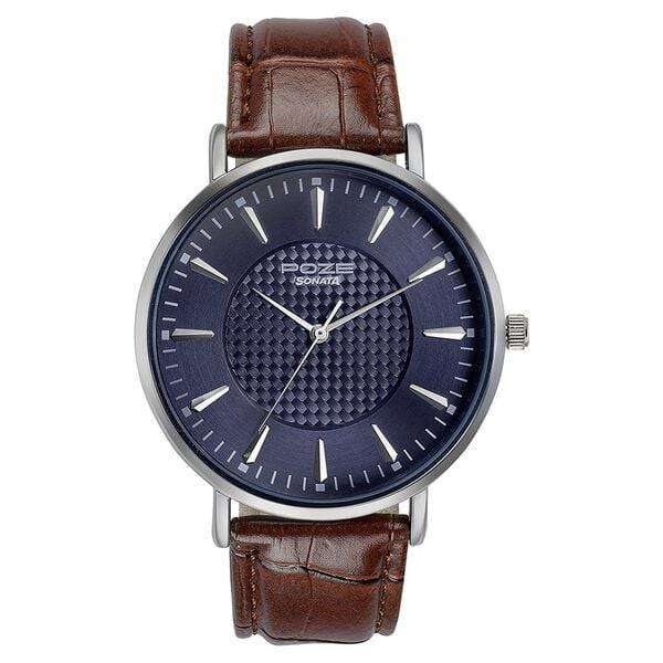 MEN'S ASSORTED WATCHES WITH LEATHER & STEEL STRAP - WITH GIFT BOX