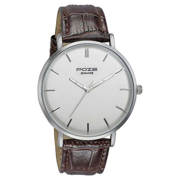 MEN'S ASSORTED WATCHES WITH LEATHER & STEEL STRAP - WITH GIFT BOX