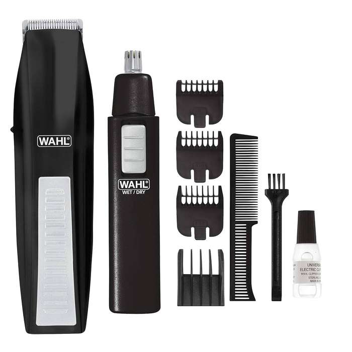 WAHL-  Beard Trimmer with Additional Personal Trimmer (Black)
