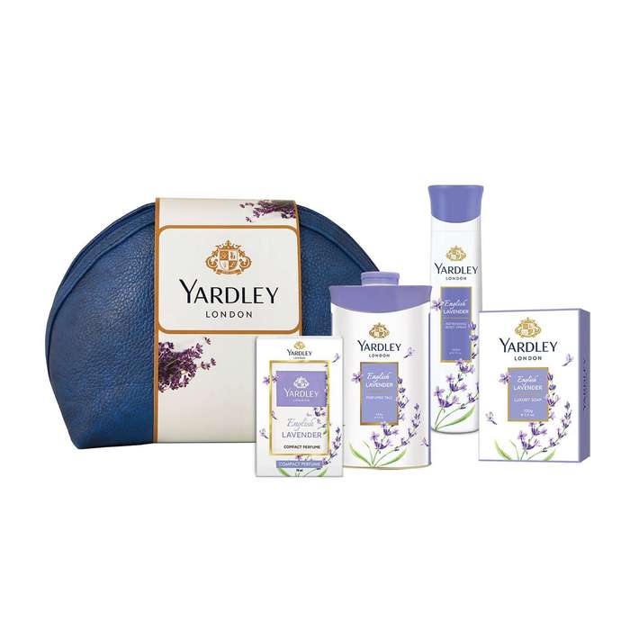 Yardley London -  English Lavender Range Gift Kit with free Pouch