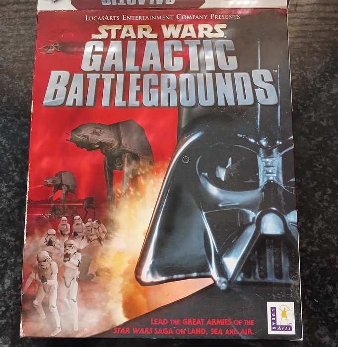 Star Wars Galactic Battlegrounds Big Box PC game