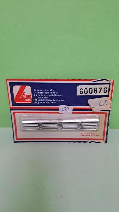 Lima 600876 Metal Rail Joiners Silver