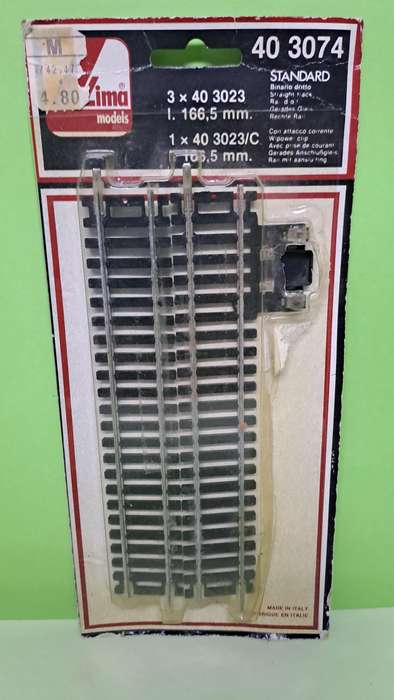 Lima 403074 Straight Terminal Connection Track