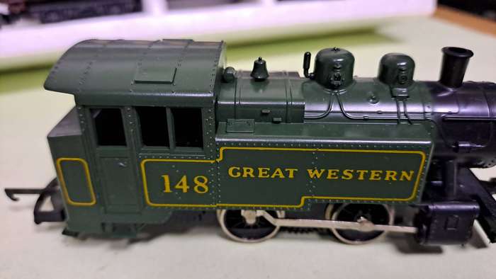 LIMA Great Western Train Set (Locomotive with 3 passenger) BOXED