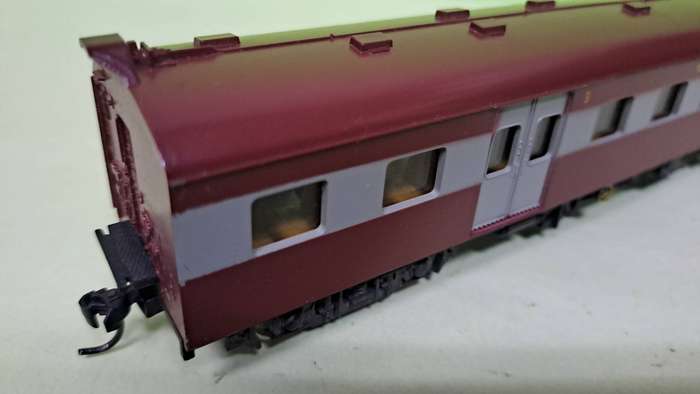 LIMA Train SAR Suburban Coach 3rd class UNBOXED Excellent Condition