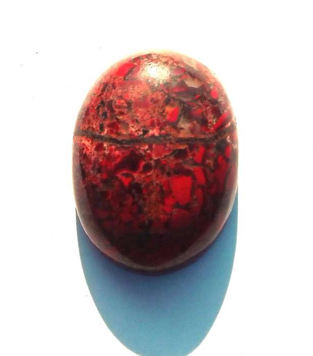 SUPER!!!113,10ct Conglomarated Jasper cabochon !!!