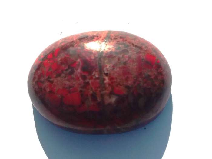 SUPER!!!113,10ct Conglomarated Jasper cabochon !!!