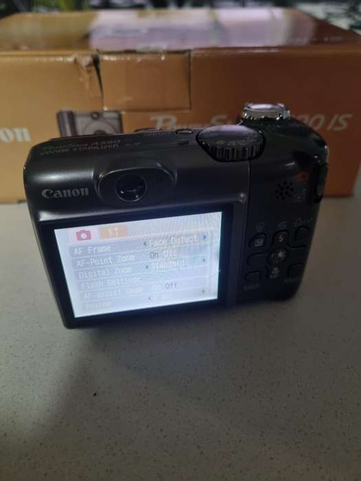 Canon PowerShot A590 IS (8 m/pixel, 4 x optical zoom.