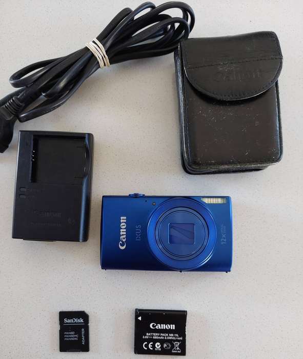 Canon IXUS digital camera 170 (20 m/pixel, 12 x optical zoom, HD video recording)