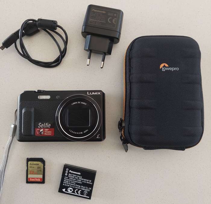 Panasonic Lumix digital camera DMC-TZ57  (16 m/pixel, 20 x optical zoom, Full HD video)