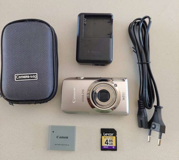 Canon IXUS digital camera 210 full touch screen (14.1 m/pixel, 5 x optical zoom, HD video)