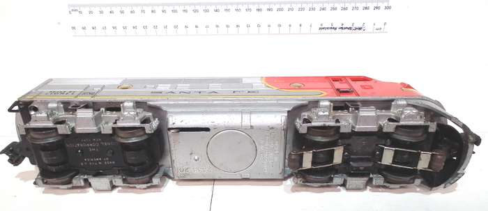 Lionel O Vintage Santa Fe Super Chief Loco Set Good Used Un-Boxed Condition USA