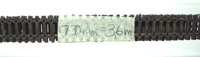 PECO N: This 5pc 730mm Long Nickel Silver Flex Track is in Fair Used Condition.(England)