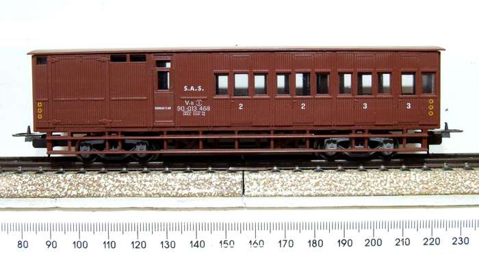 LIMA HO: SAR V8 Guards Van in Very Good Boxed Condition(Italy)