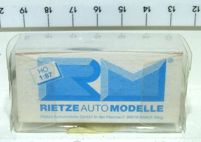 RIETZE HO: Highly Detailed AUDI A6  in Like New Boxed Condition.