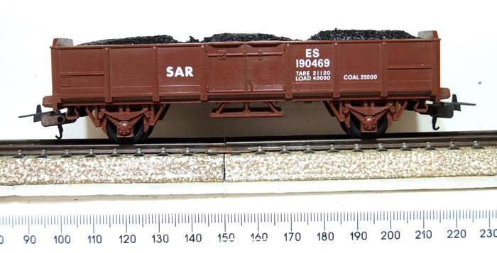 LIMA HO: SAR ES Coal Hopper in Good Un-boxed, Used condition (Italy)