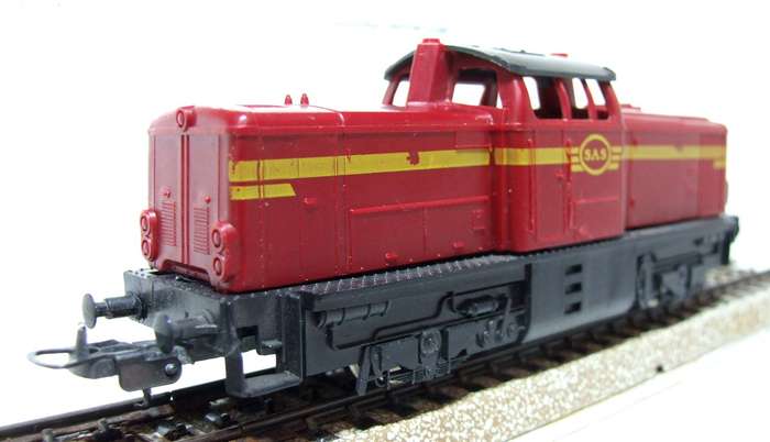 LIMA HO:  SAR Diesel Locomotive in Fair, Un-boxed and Used Condition(Italy)