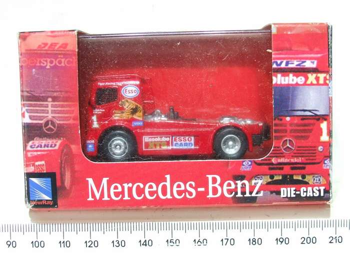 SCHUCO HO: Highly Detailed Mercedes Benz Racing Truck in Very Good Boxed Condition.