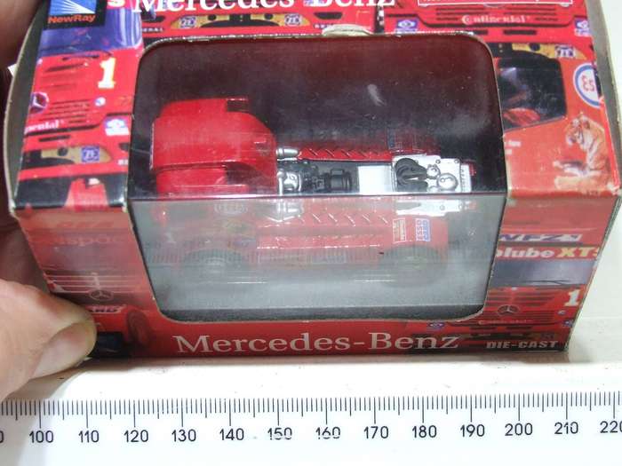 SCHUCO HO: Highly Detailed Mercedes Benz Racing Truck in Very Good Boxed Condition.