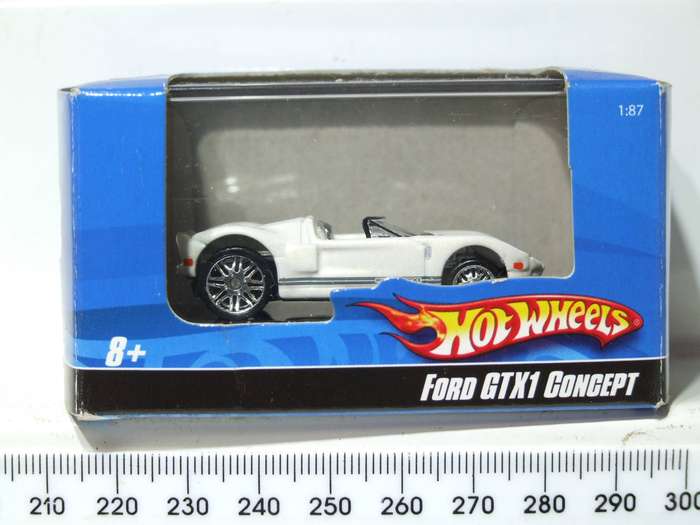 HOT WHEELS HO: Highly Detailed FORD GTX1 Concept  in Like New Boxed Condition.