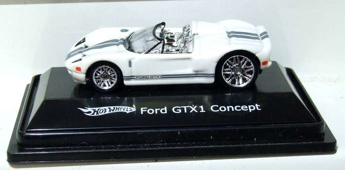 HOT WHEELS HO: Highly Detailed FORD GTX1 Concept  in Like New Boxed Condition.
