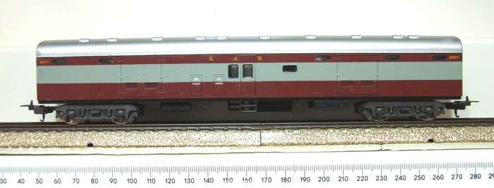 LIMA HO: SAR "Trans Karoo" Baggage Car in Good, Used and Un-boxed condition(Italy)