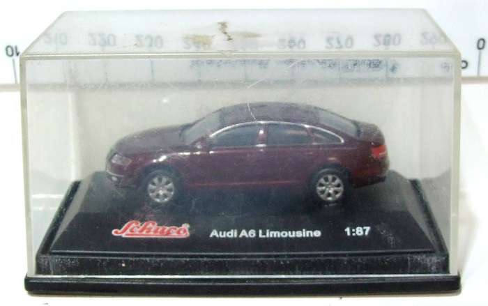 SCHUCO HO: Highly Detailed Audi A6 Limousine in Very Good Boxed Condition.