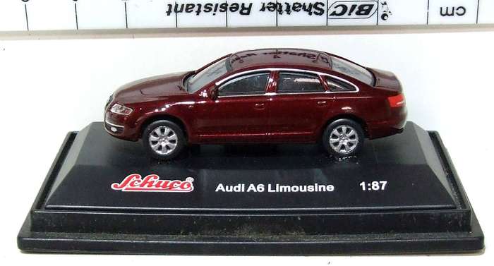 SCHUCO HO: Highly Detailed Audi A6 Limousine in Very Good Boxed Condition.