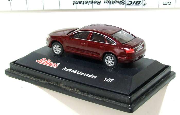 SCHUCO HO: Highly Detailed Audi A6 Limousine in Very Good Boxed Condition.