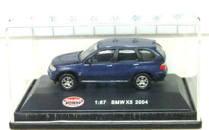 MODEL POWER HO: Highly Detailed BMW X5 2004  in Like New Boxed Condition.