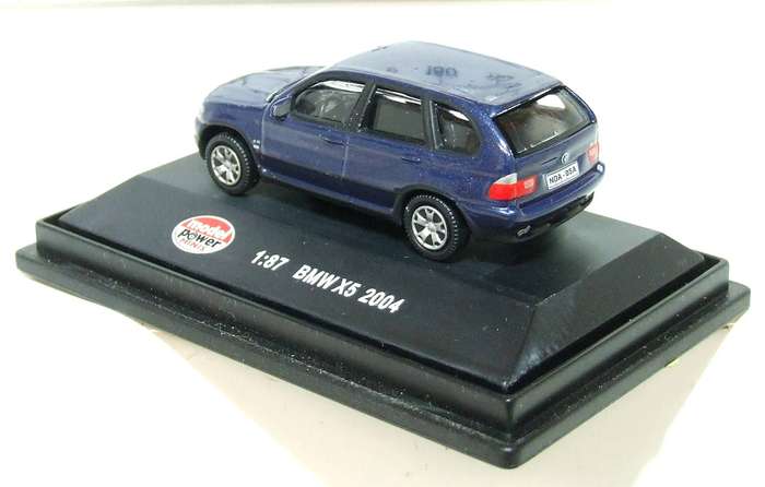 MODEL POWER HO: Highly Detailed BMW X5 2004  in Like New Boxed Condition.