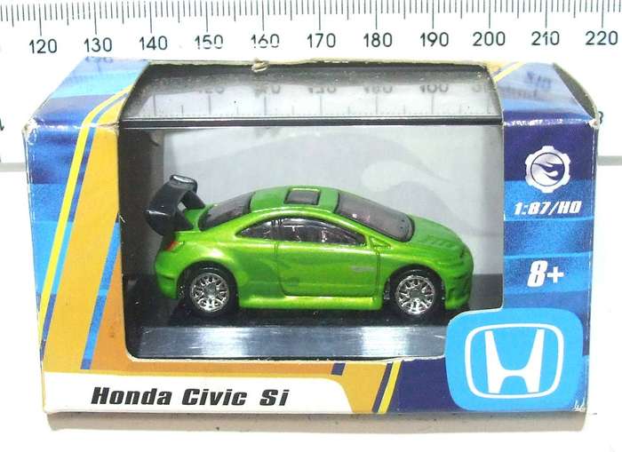 HOT WHEELS HO: Highly Detailed HONDA CIVIC Si  in Like New Boxed Condition.