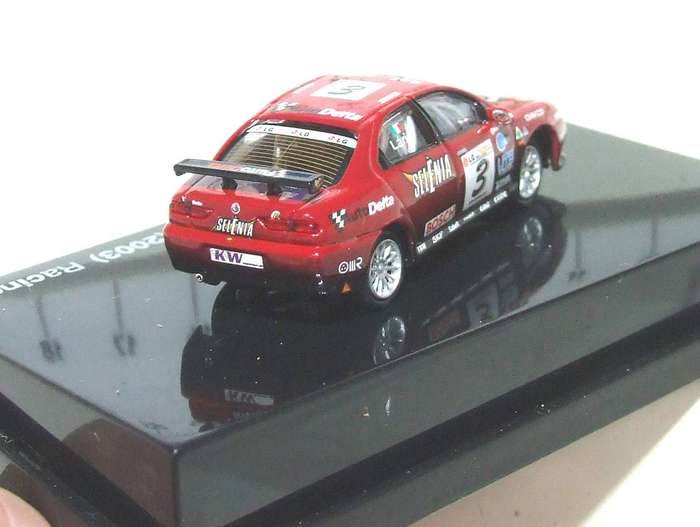 RIKCO HO: Highly Detailed ALFA 156 GTA RACING 2003  in Like New Boxed Condition.