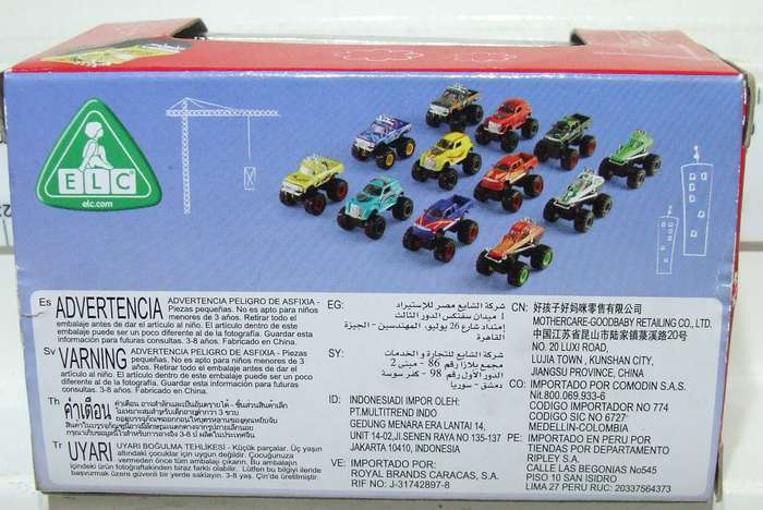 E.L.C.: Detailed Monster Truck  in Like New Boxed Condition.