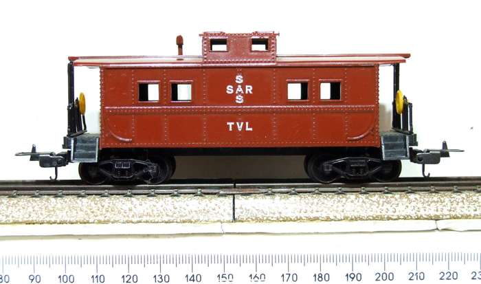 LIFE LIKE HO: SAR/SAS Caboose in very good Un-Boxed Condition.