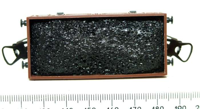 LIMA HO:  Vintage SAR Junior Coal Car with Foam Load in Good Un-Boxed condition (Italy)