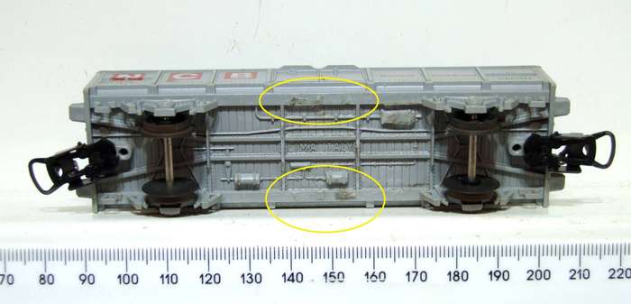 LIMA HO: SCB Coal Hopper in Fair Un-Boxed, Used condition (Italy)