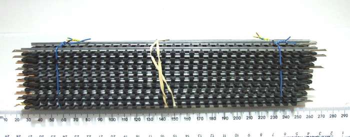 LIMA HO: 10x Curved(393030) 10x Strait(393020) Steel Track in Good Used un-boxed condition.(Italy))