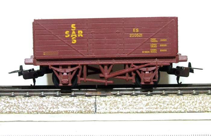 LIMA HO:  RARE Vintage LIMA SAR/SAS Junior ES Coal Car in Good Un-Boxed condition (Italy)