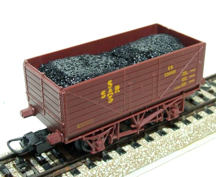 LIMA HO:  RARE Vintage LIMA SAR/SAS Junior ES Coal Car in Good Un-Boxed condition (Italy)