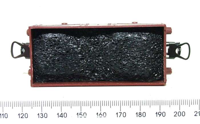 LIMA HO:  RARE Vintage LIMA SAR/SAS Junior ES Coal Car in Good Un-Boxed condition (Italy)