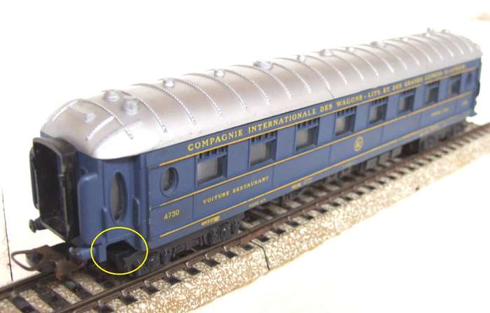 LIMA HO: Grand Express Dining Coach in Fair, used and Un-Boxed condition(Italy)