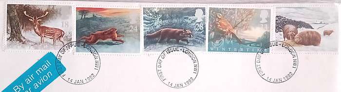 England 1992 Animals in Winter