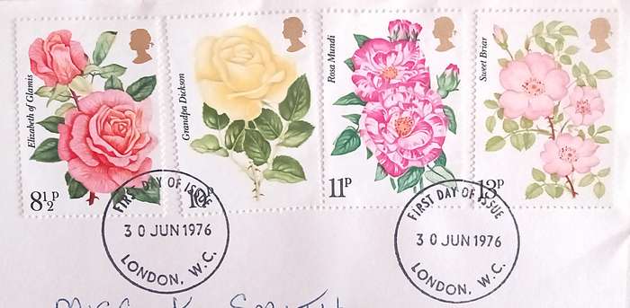 England 1976 The 100th Anniversary of the Royal National Rose Society